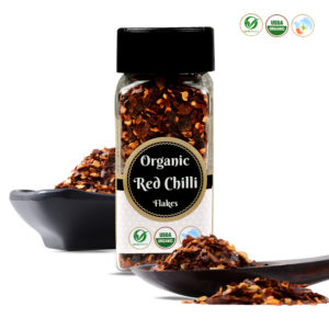 Organic Red Chilli Flakes 128 gm
