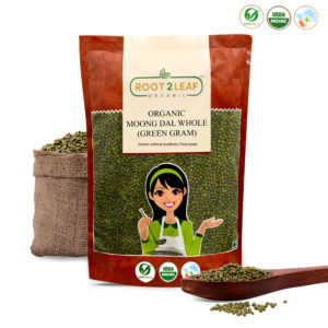 Organic Moong Whole 500 gm