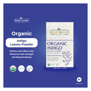 Organic Indigo Leaves Powder 227 Gm