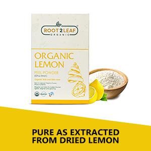 Organic Lemon Peel Powder 227 Gm