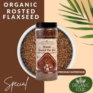 Organic Roasted Flaxseed 250gm