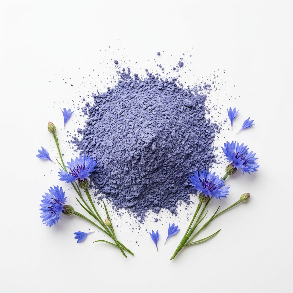 Blue Cornflower Powder