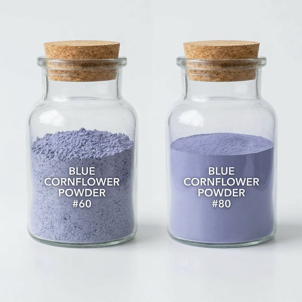 Blue Cornflower Powder
