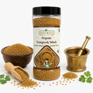 Organic Fenugreek / Methi Whole